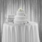 Lann's Linens (Set of 4) Sequin Photography Backdrop Curtains - 2ft x 8ft Tall Glitter Background Panels for Wedding, Party or Photo Booth